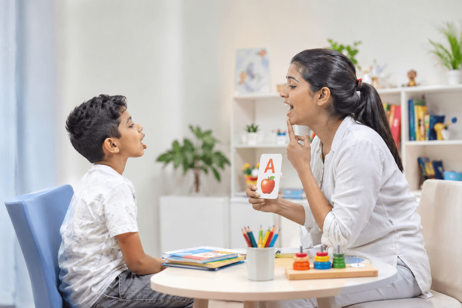 Therapy session at Leap Bridge